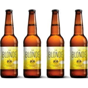 Bière blonde artisanale pack de 4 x 33 CL