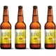 Bière blonde artisanale pack de 4 x 33 CL